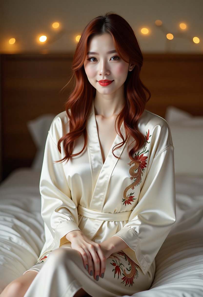 彩绘玻璃下的长廊